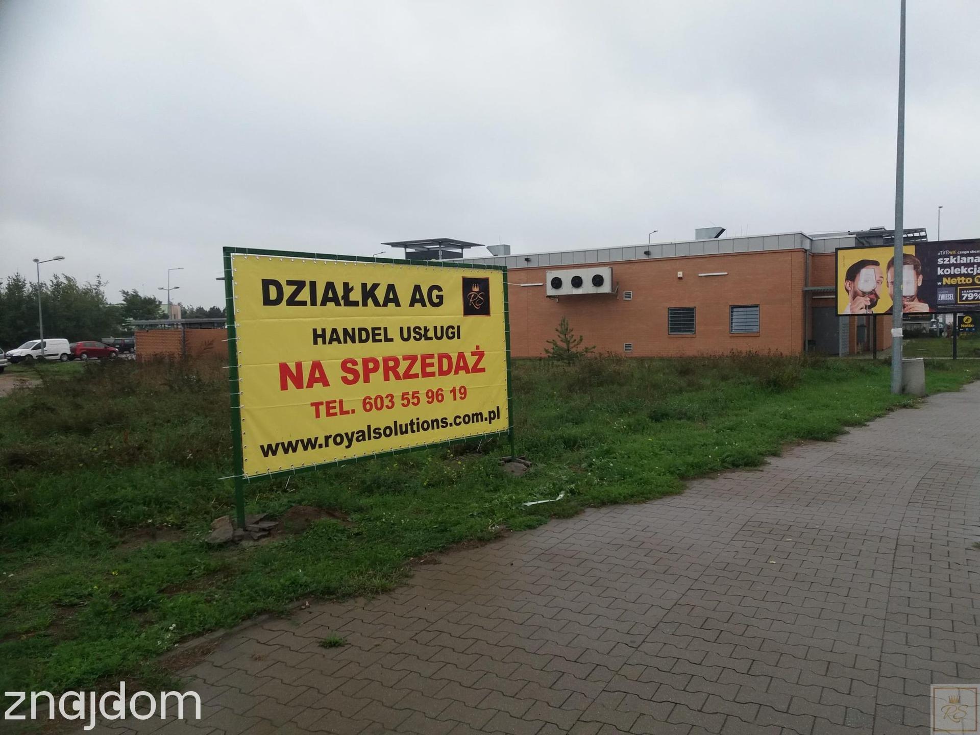 Poznań Ławica działka AG handel usługi - zdjęcie 3