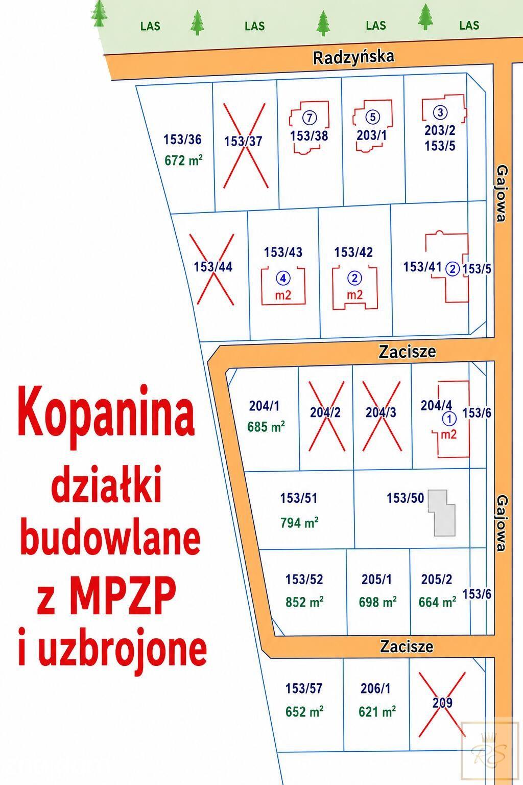 NOWA CENA Działki budowlane przy lesie z obowiązującym MPZP - zdjęcie 2