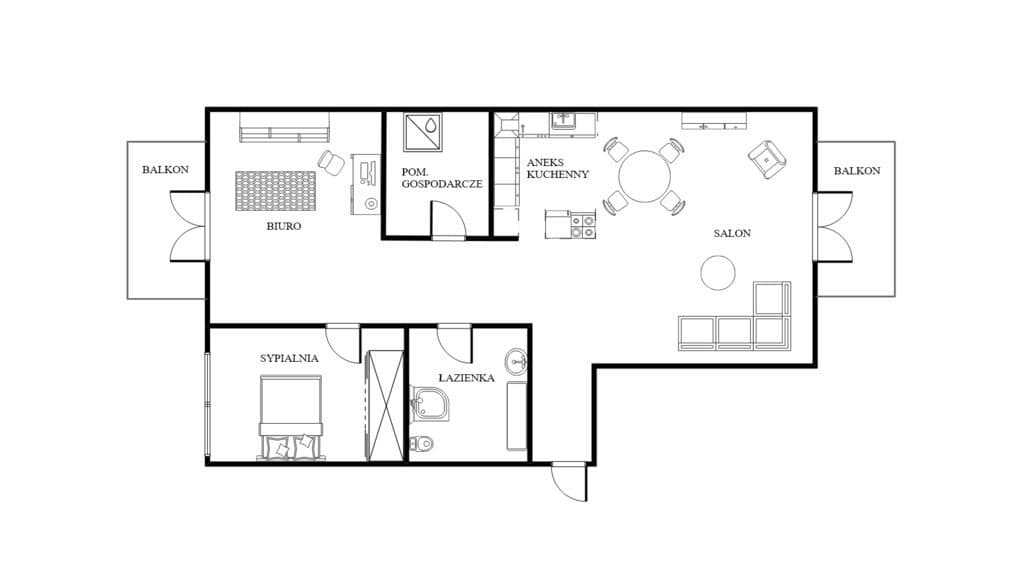 Nowoczesny 3-pokojowy apartament na Służewie! - zdjęcie 4