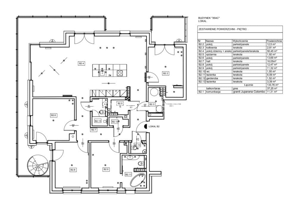 Przestronny apartament z tarasem na dachu - zdjęcie 20