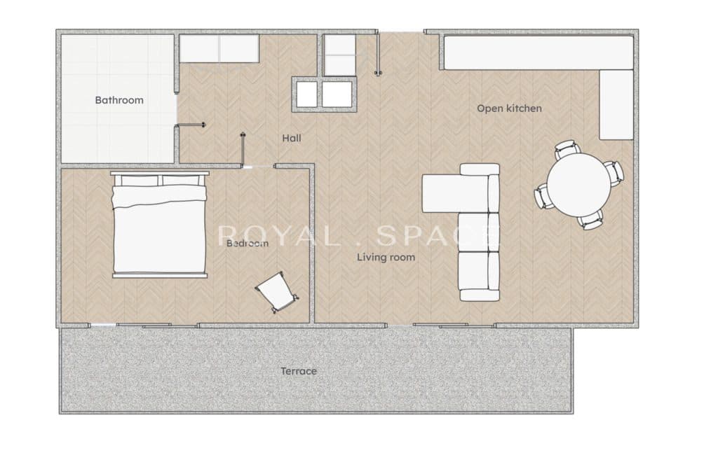 Apartament z tarasem na ostatnim piętrze! Lwowska - zdjęcie 16