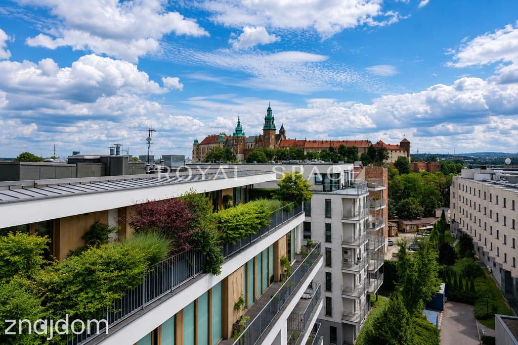 Penthouse z widokiem na Wawel | Angel Plaza