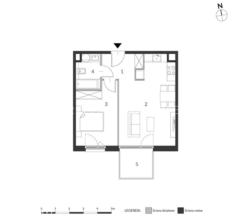 Unikatowy apartament z balkonem | Lindego 2 - zdjęcie 5
