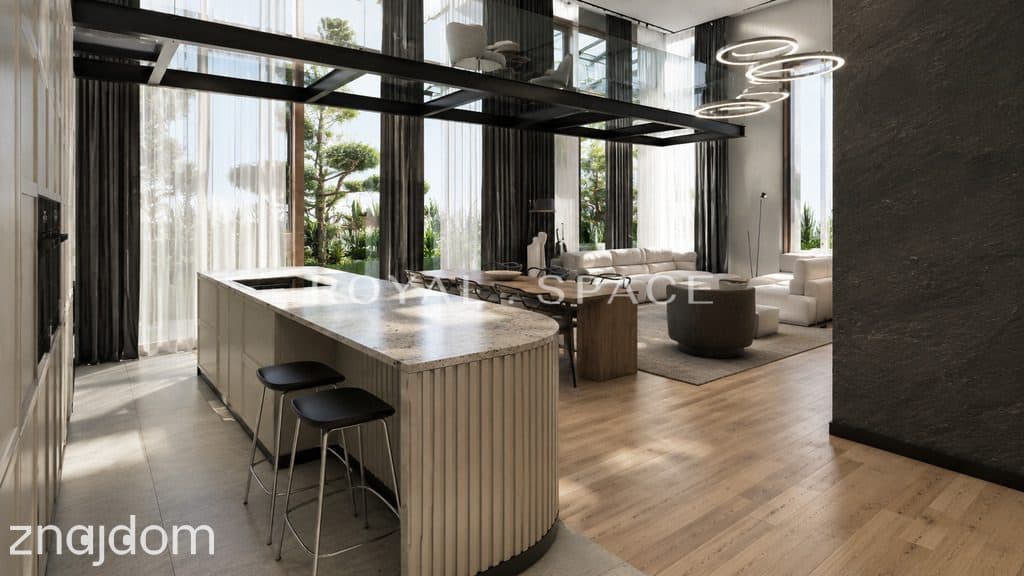 Penthouse przy Błoniach z tarasem na dachu