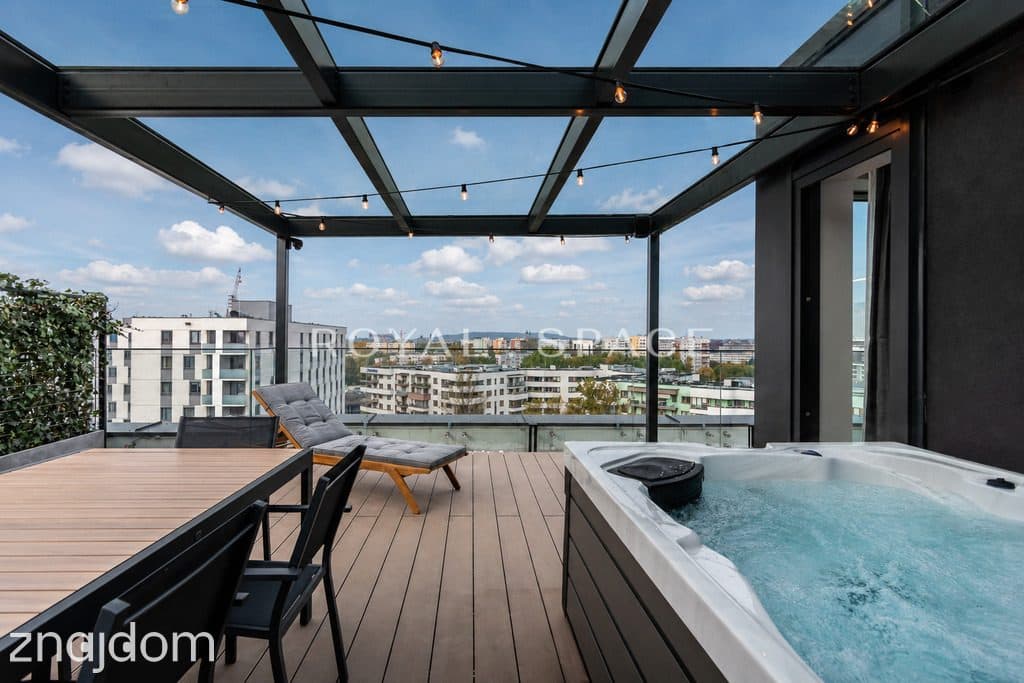 Luksusowy penthouse z jacuzzi i sauną na tarasie!