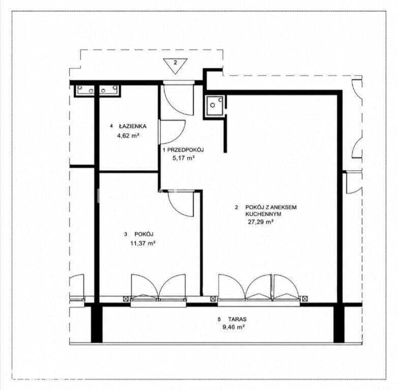Nowoczesny penthouse blisko Wisły | Podgórze - zdjęcie 20