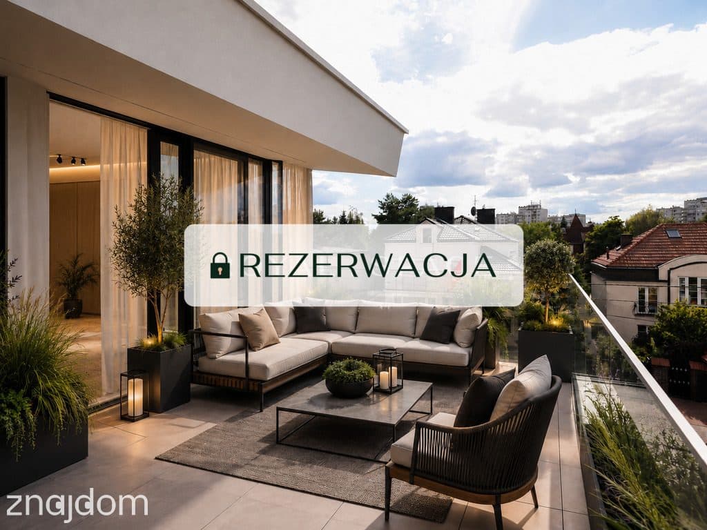 Apartament w sercu Wilanowa - Taras na dachu