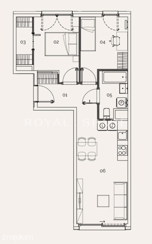 Apartament z 2 ogródkami | Młyny Mogilska - zdjęcie 20