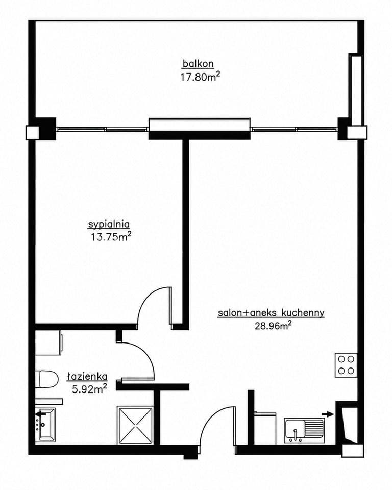 Przestronny apartament z loggią | Nova Dolna - zdjęcie 4