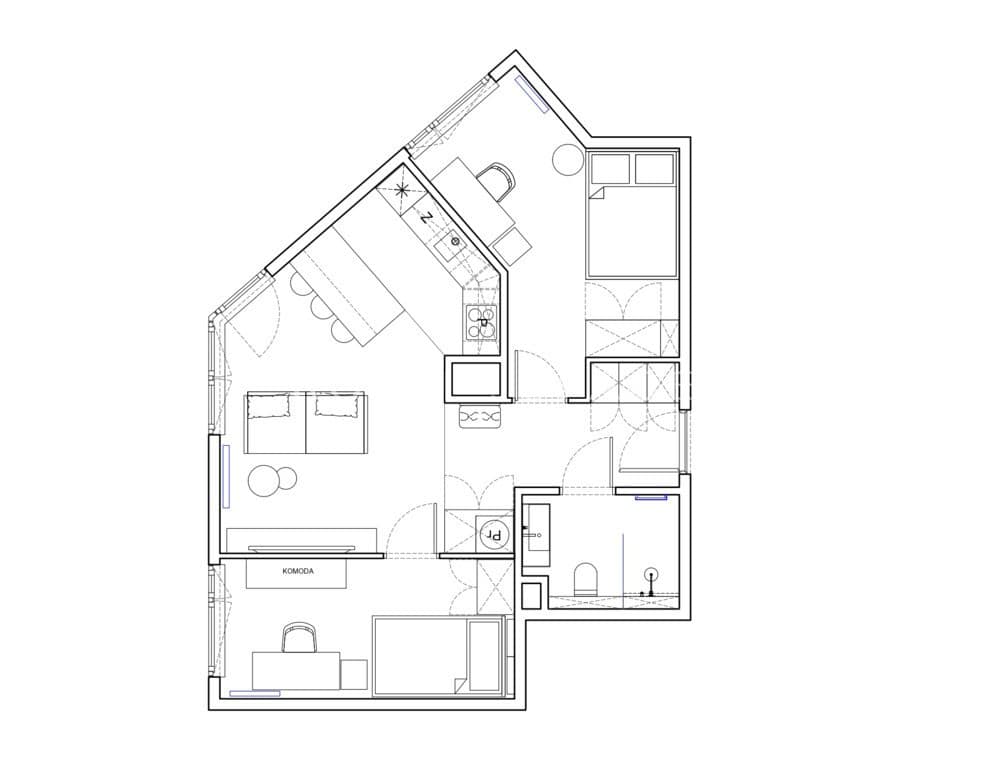Jasne mieszkanie z tarasem na Zabłociu! - zdjęcie 6