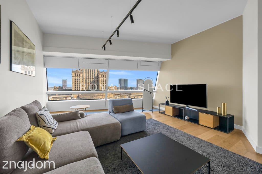 Apartament w Złota 44 z widokiem na PKiN