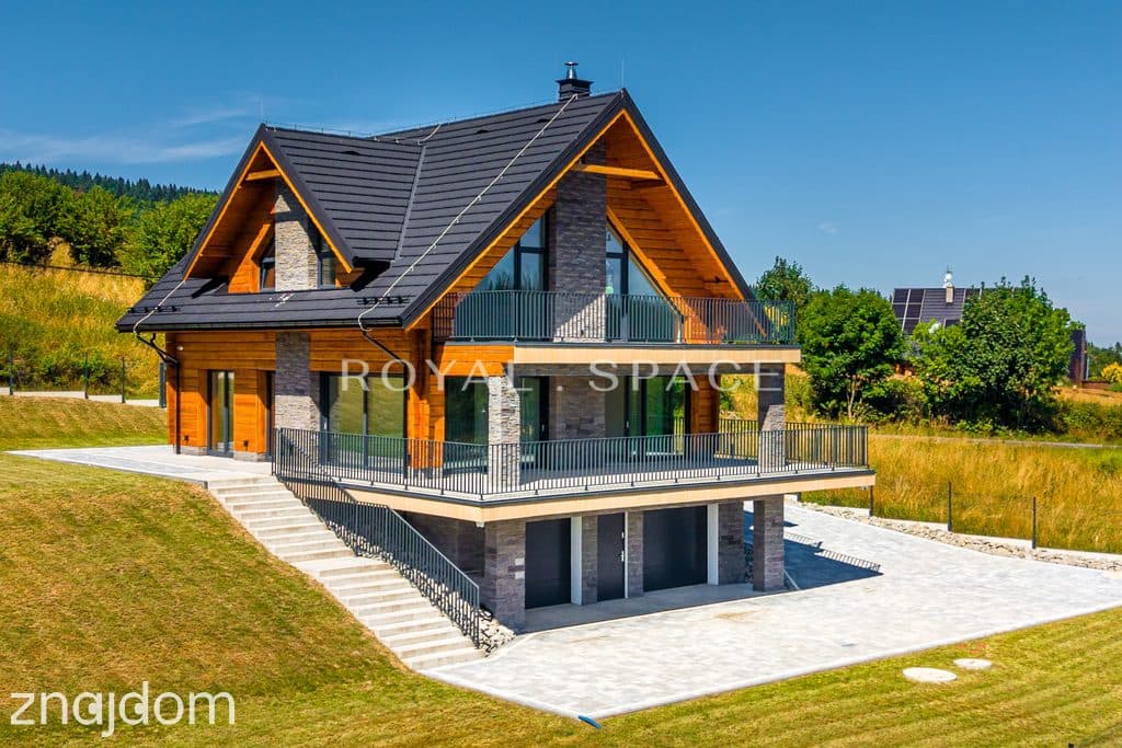 Dom w standardzie premium z widokiem na Babią Górę