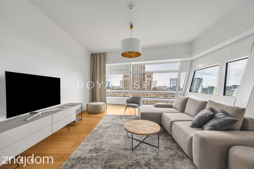 Przestronny apartament na Złotej 44!