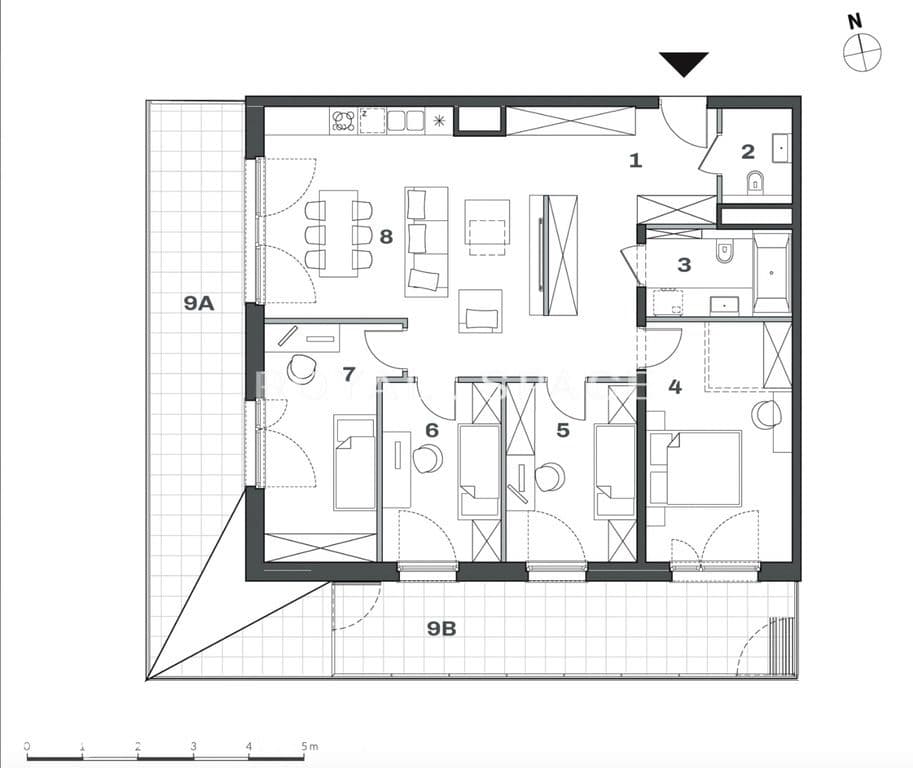 Apartament z panoramicznym widokiem na Katowice - zdjęcie 3