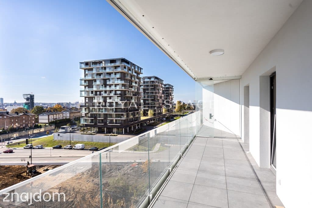 Apartament z panoramicznym widokiem na Katowice