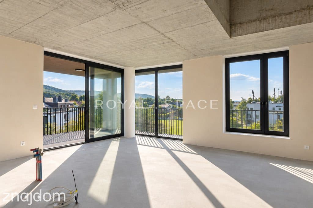 Penthouse z tarasem na dachu | widok na Las Wolski - zdjęcie 5