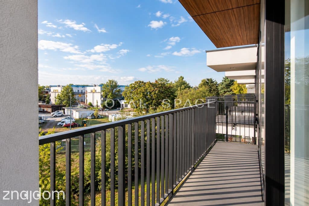 Penthouse z tarasem na dachu | widok na Las Wolski - zdjęcie 8