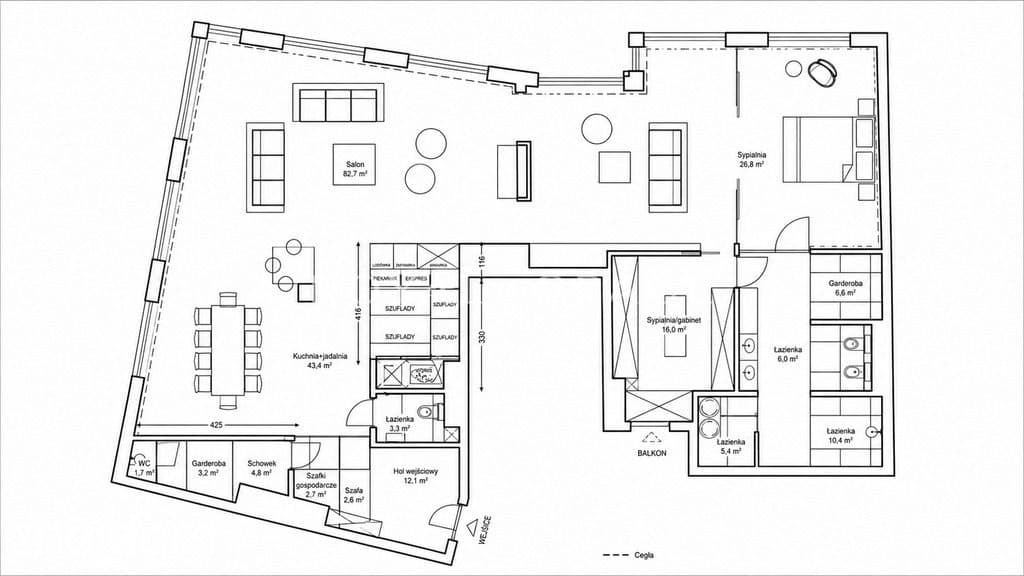 Designerski loft w sercu Krakowa | Bez prowizji - zdjęcie 5