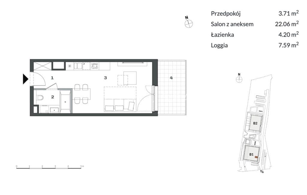 Studio w inwestycji Noho N14 - zdjęcie 6