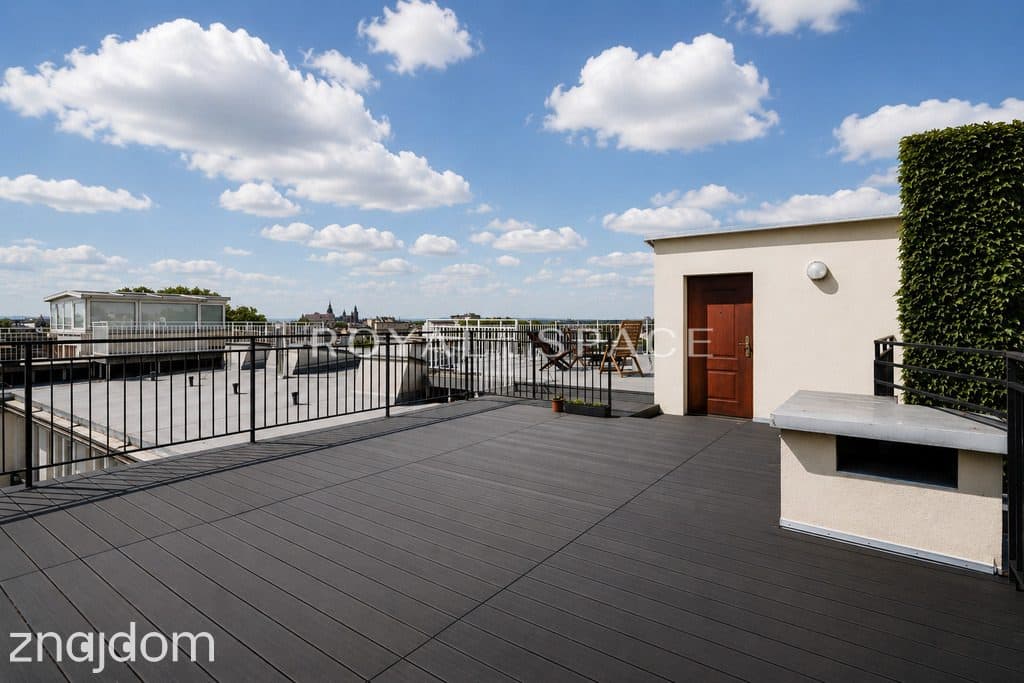 Loft z 30m2 tarasem na dachu w sercu Krakowa - zdjęcie 10