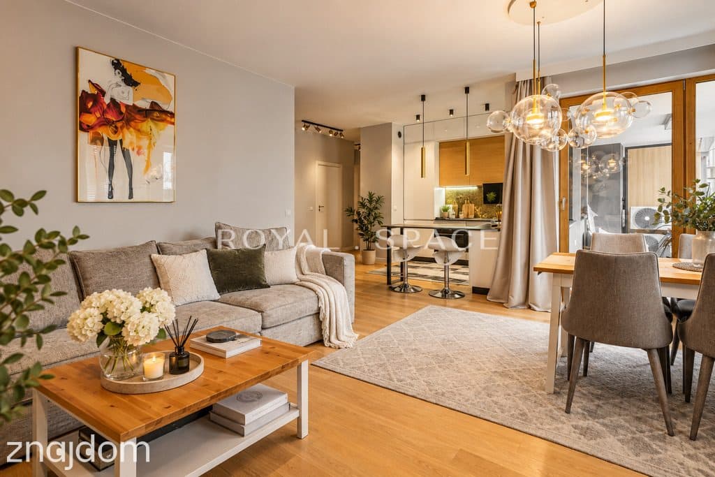 Komfortowy apartament z loggią i balkonem!