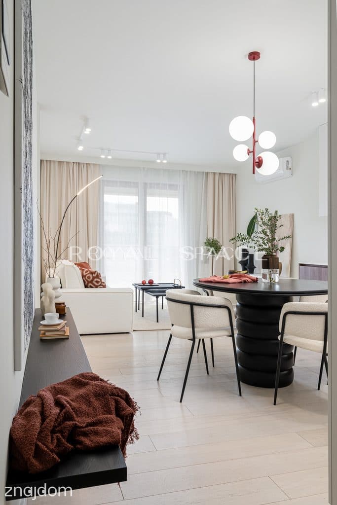 Apartament z garderobą na Wiślanych Tarasach