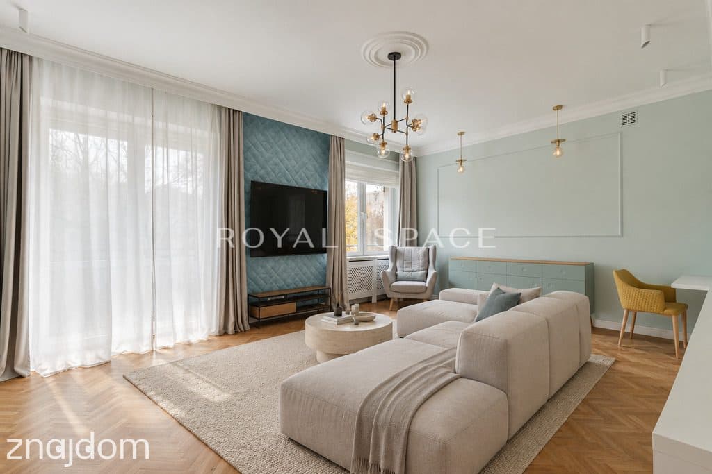 Powiśle | 93 m² | Kamienica | 2 balkony