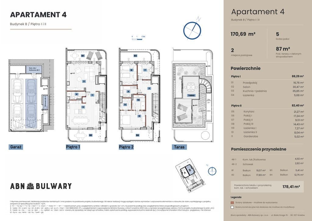Dwupoziomowy apartament | Biała Droga 15 - zdjęcie 2