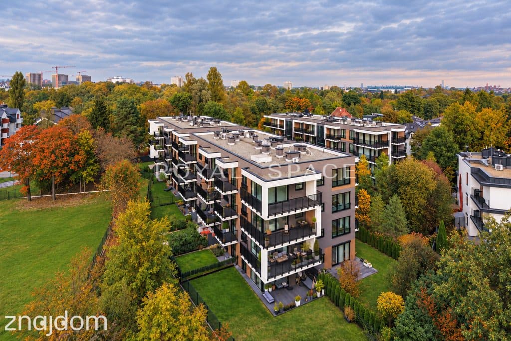 Penthouse z tarasem na dachu | widok na Las Wolski - zdjęcie 16