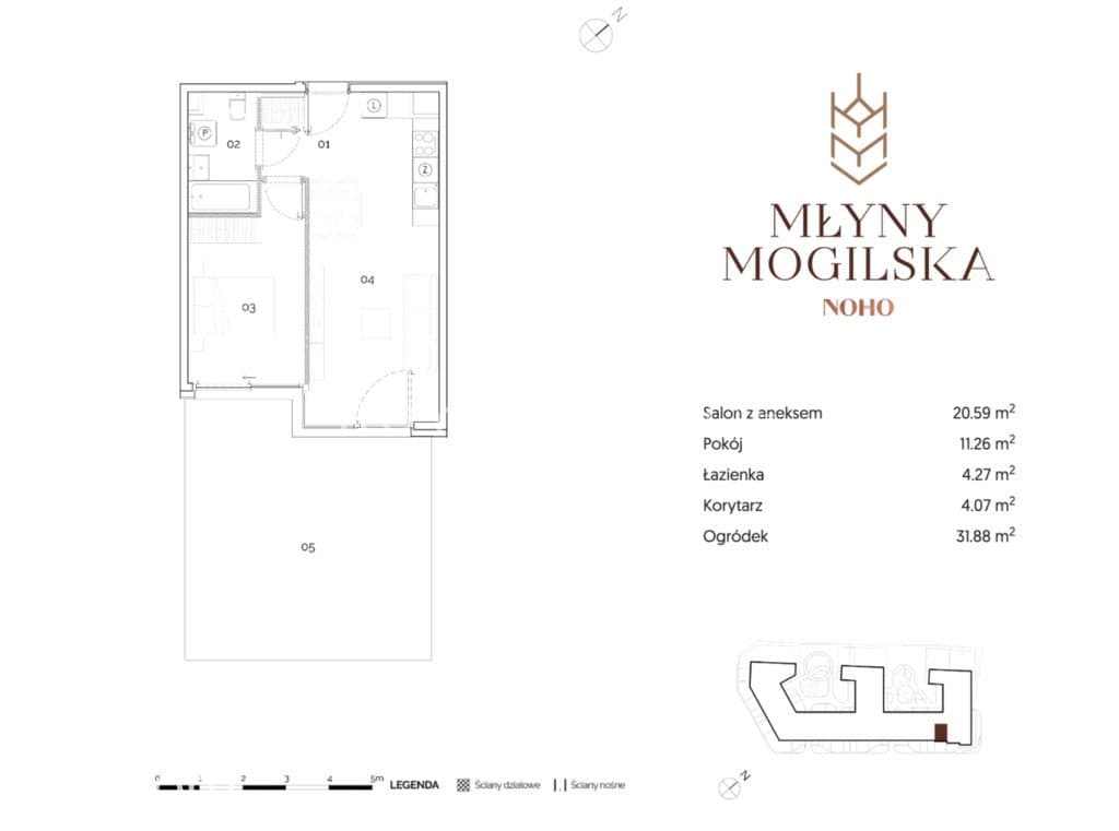 Wyjątkowy apartament w inwestycji Młyny Mogilska! - zdjęcie 10
