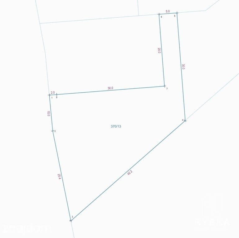 Działka mieszkaniowo usługowa 934 m² | MPZP | Sulęcinek - zdjęcie 6