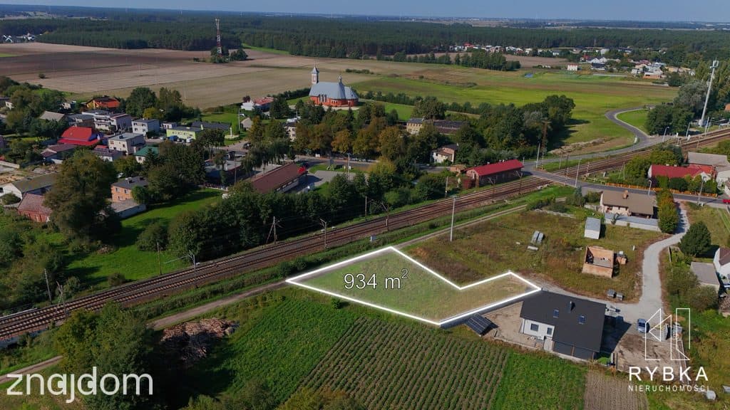 Działka mieszkaniowo usługowa 934 m² | MPZP | Sulęcinek