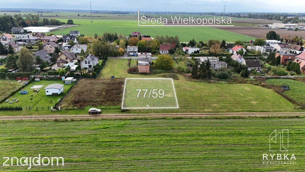 Działka budowlana Zdziechowice | Pławce gm. Środa Wlkp. - zdjęcie 3
