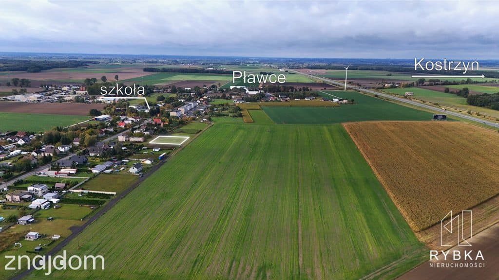Działka budowlana Zdziechowice | Pławce gm. Środa Wlkp. - zdjęcie 4