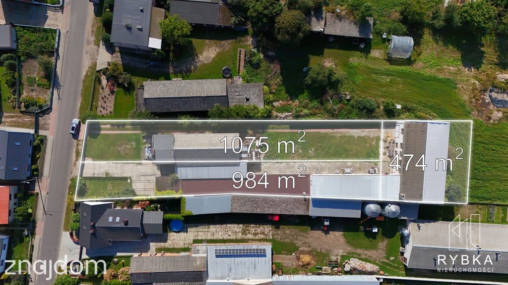 Dom, magazyny, biuro, działka 2533 m² - zdjęcie 2