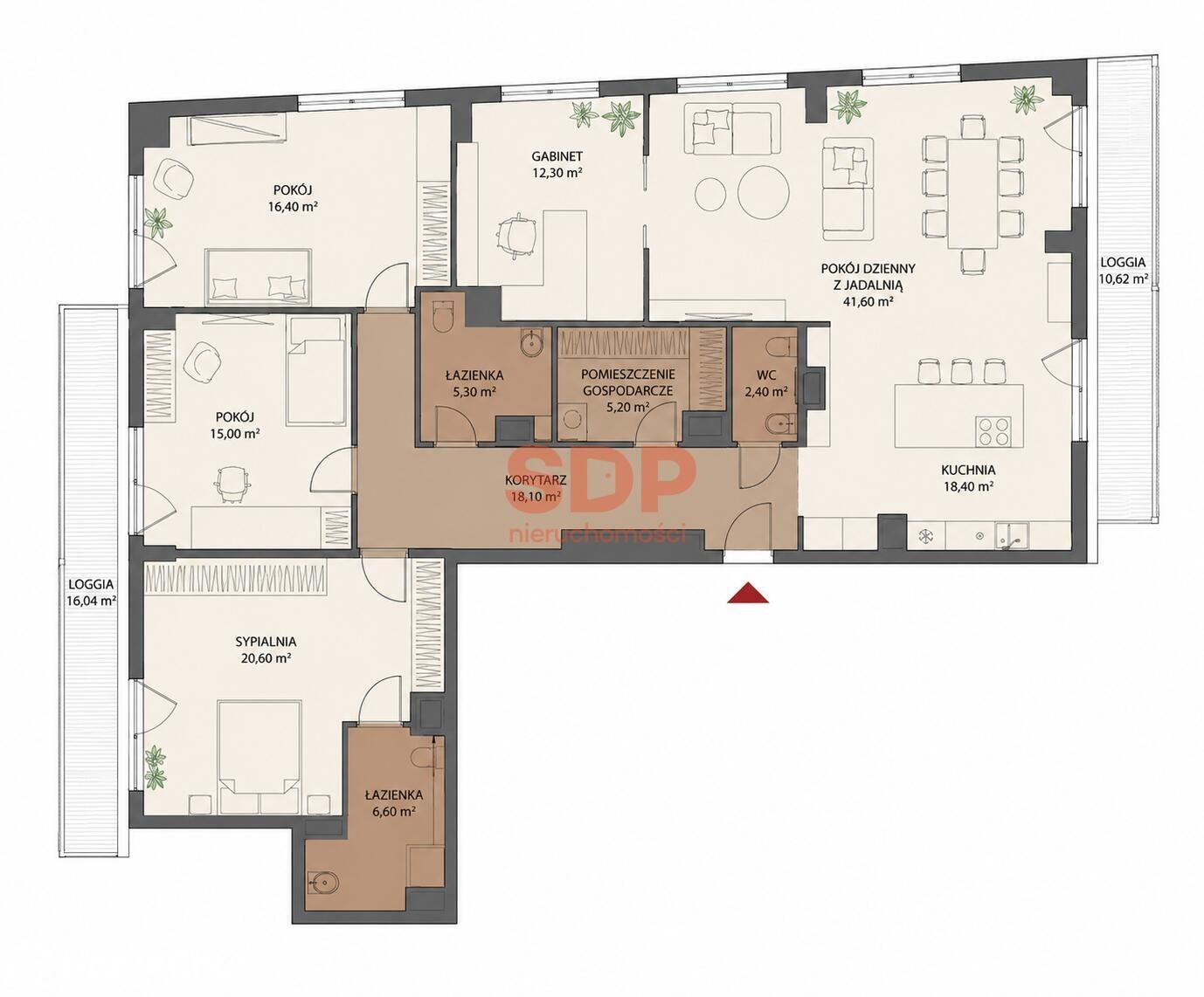 160m2|5-pokojowy apartament przy Parku Grabiszyńskim