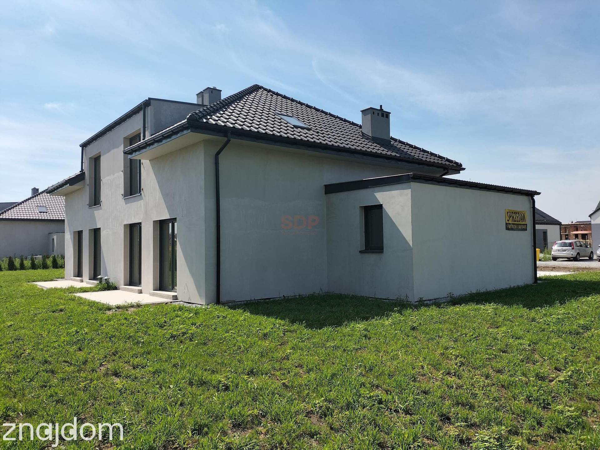 Bliźniak 140 m2, działka 450 m2. Stan deweloperski. - zdjęcie 8