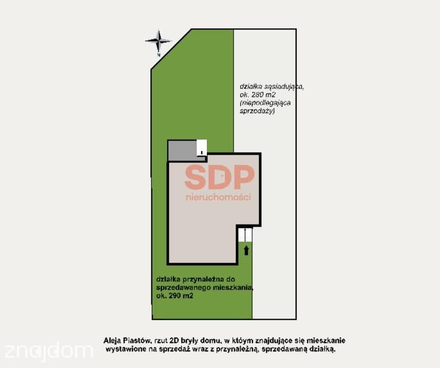 Połowa domu z ogrodem w pobliżu szkoły ATUT - zdjęcie 8