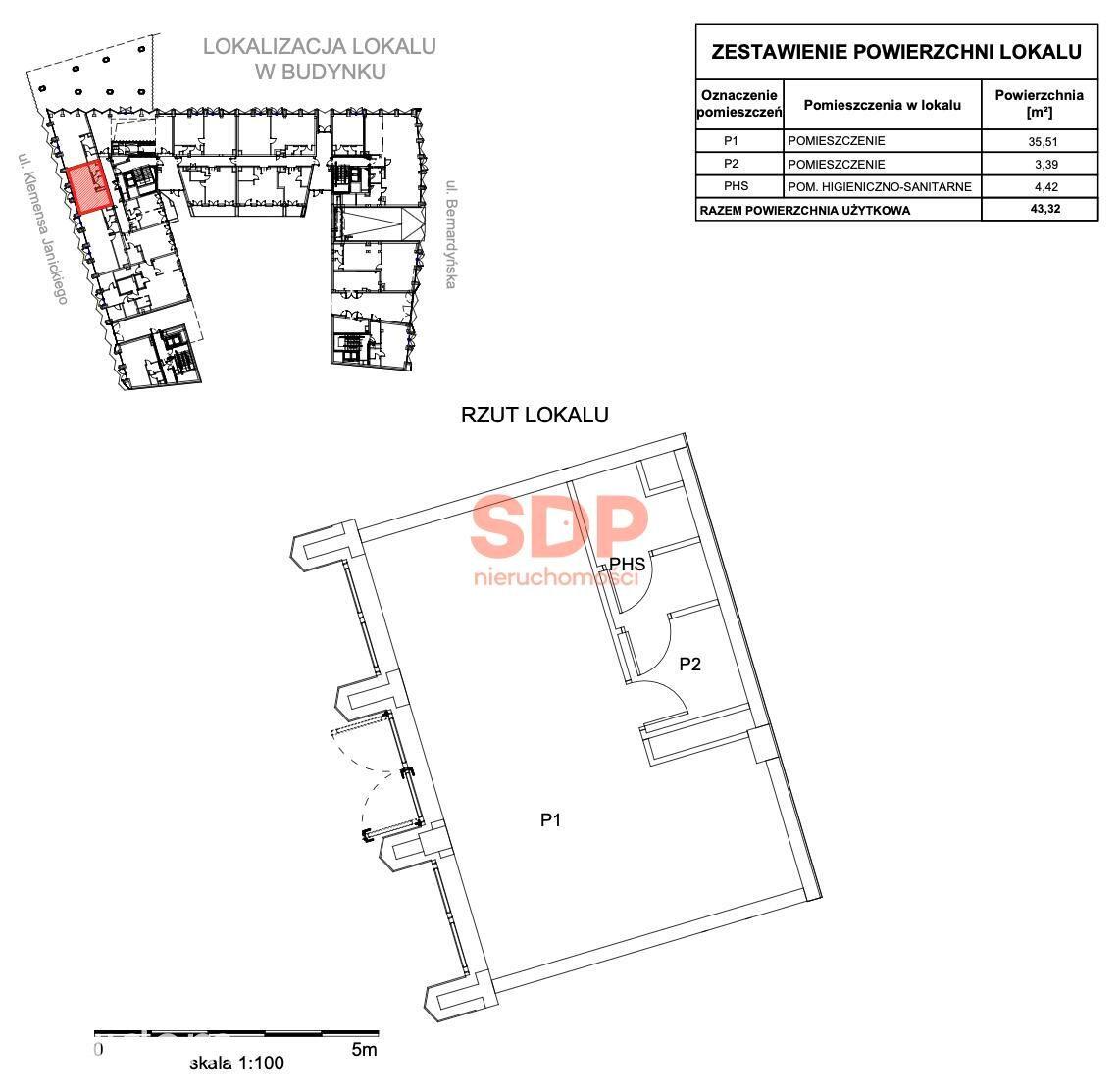 Lokal usługowy 43,32 m² w centrum Wrocławia – ul. Bernardyńska - zdjęcie 7