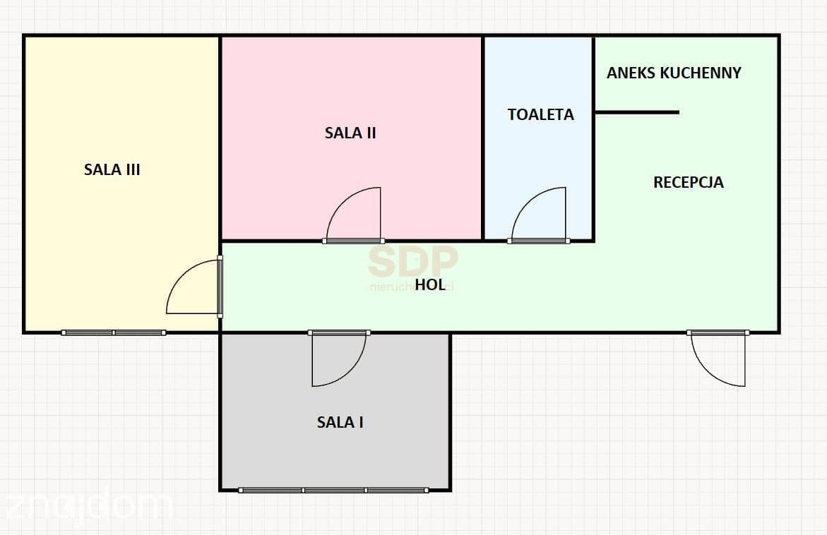 ul.Hallera Lokal 83m2 4pomieszczenia, klimatyzacja 4200zł - zdjęcie 11