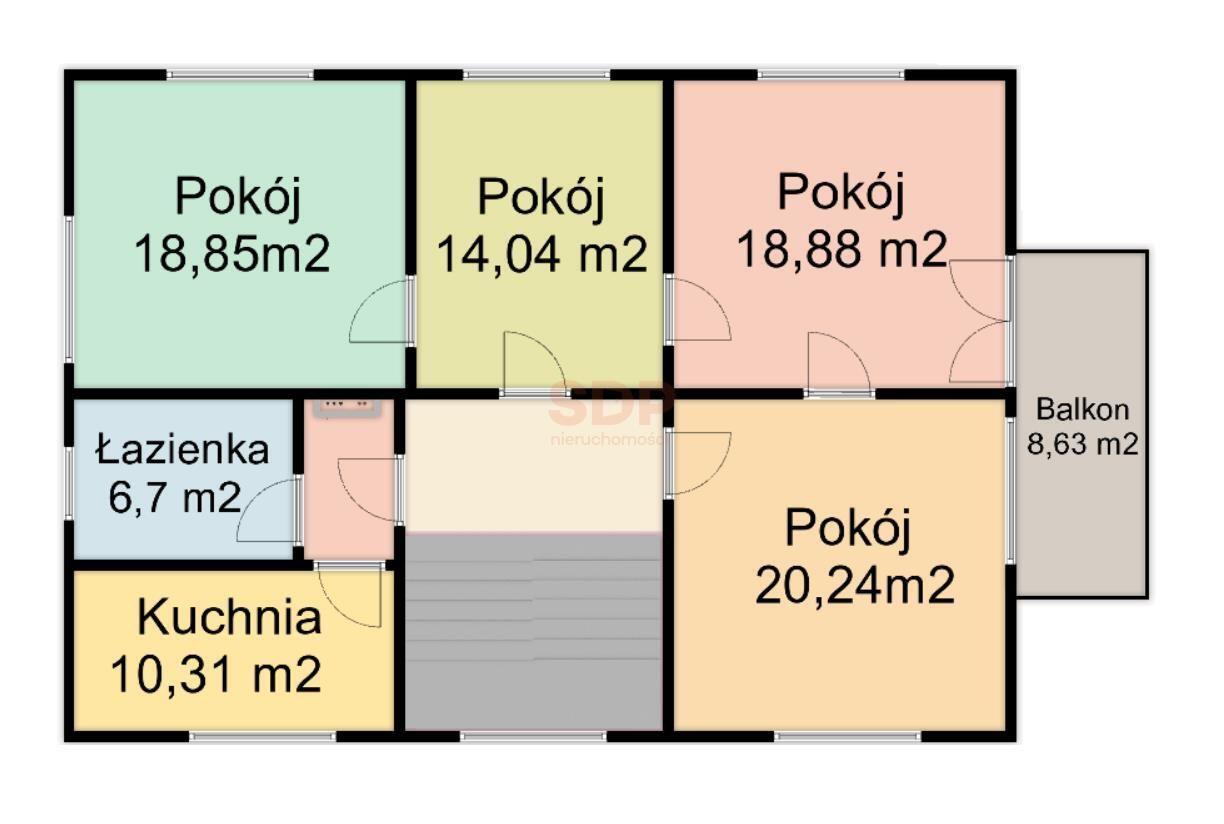 4-pokojowe, duże mieszkanie na Krzykach - zdjęcie 2