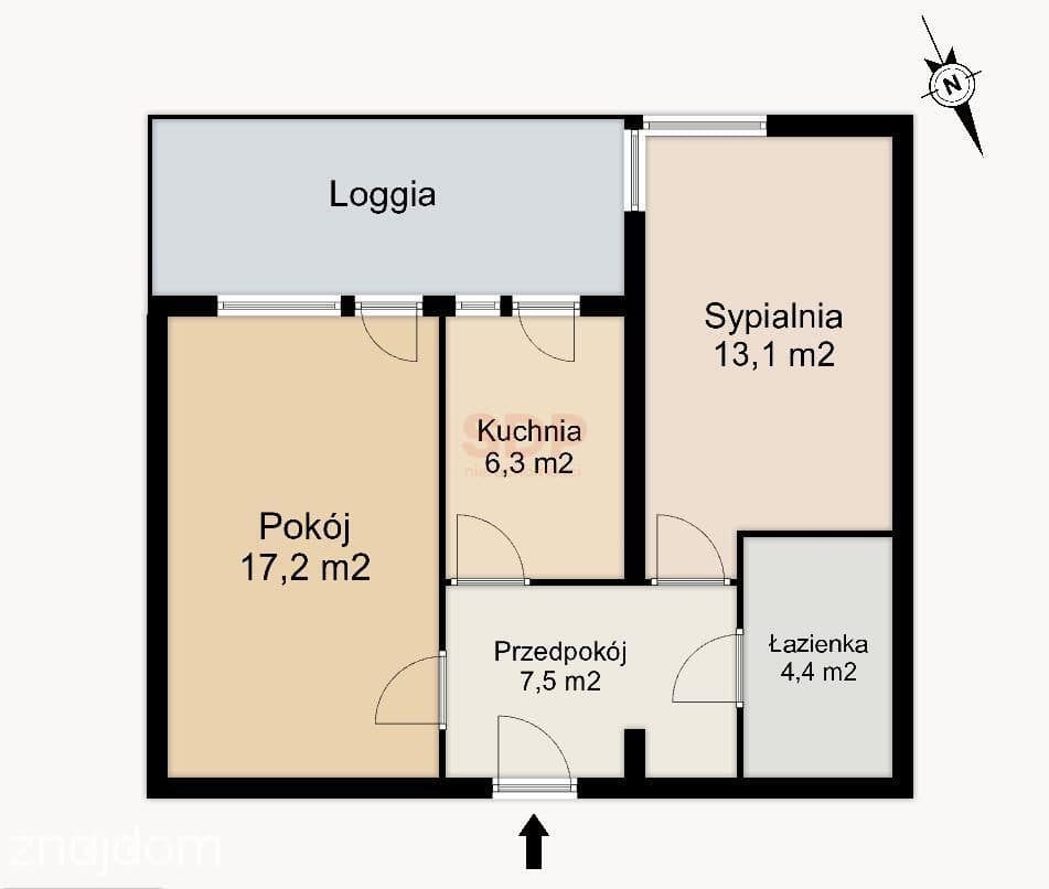 Komfortowe 2-pok.|komórka|garaż|duża loggia|Różanka - zdjęcie 5