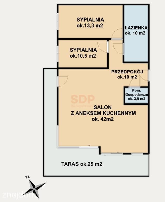 Apartament z widokiem na rzekę - Olimpia Port - zdjęcie 14