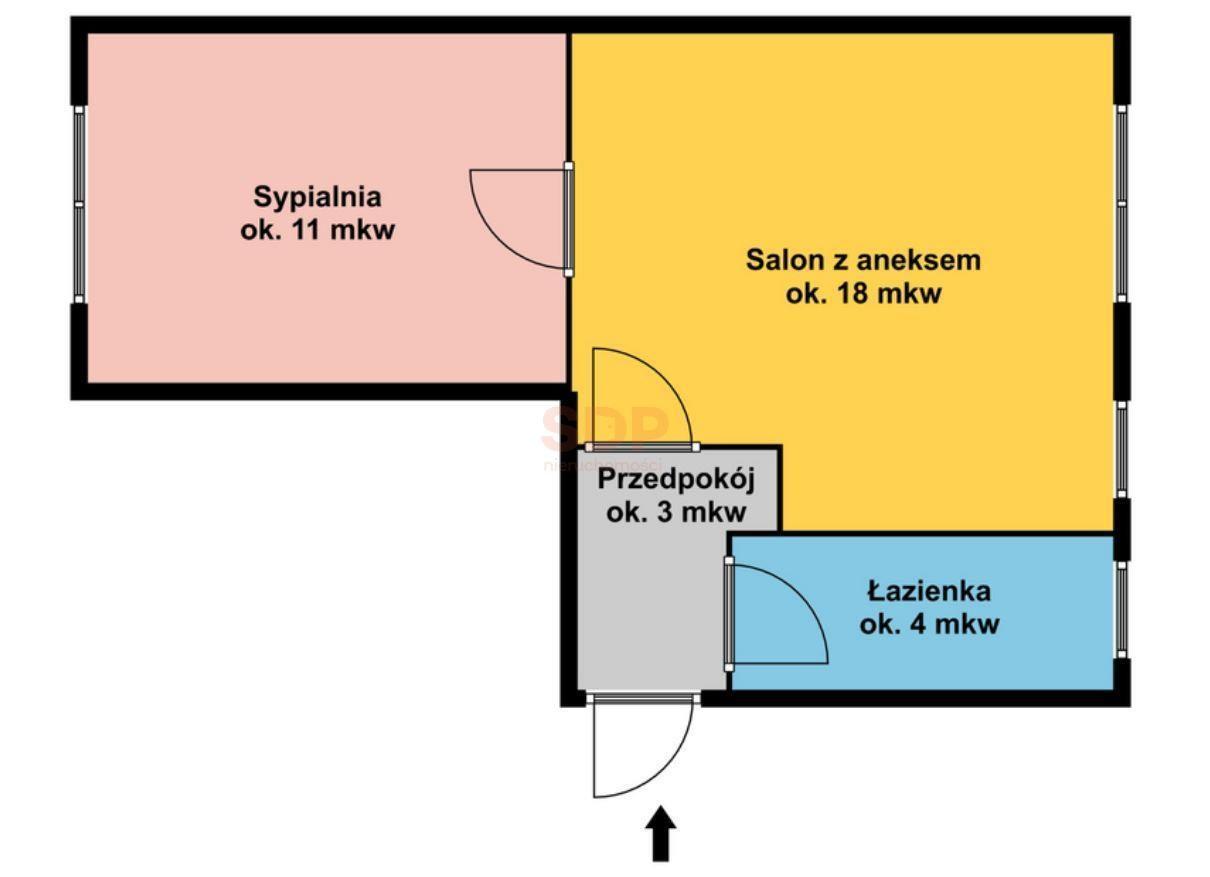 Ciche, 2 pokojowe mieszkanie na Biskupinie. - zdjęcie 6