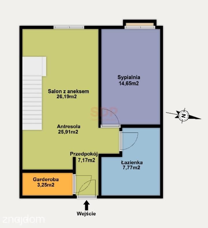Loftowy apartament w Śródmieściu - zdjęcie 15