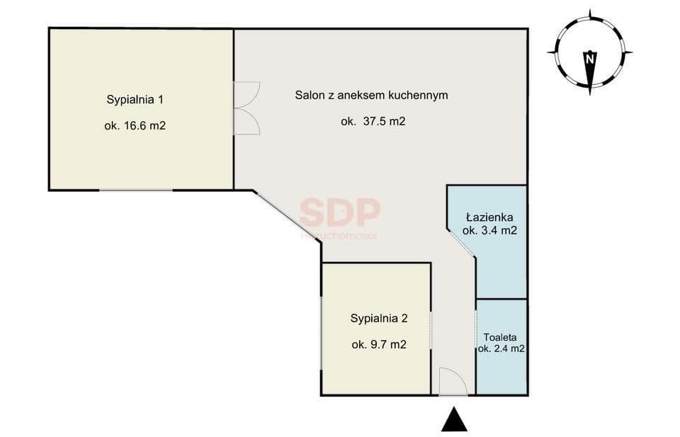 Piękne mieszkanie w kamienicy przy Koszykowej - zdjęcie 9