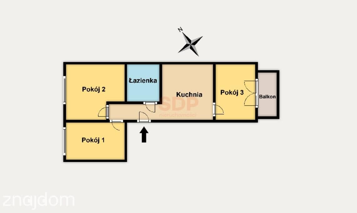 Nowe budownictwo 3-pokoje z balkonem | MP - zdjęcie 3