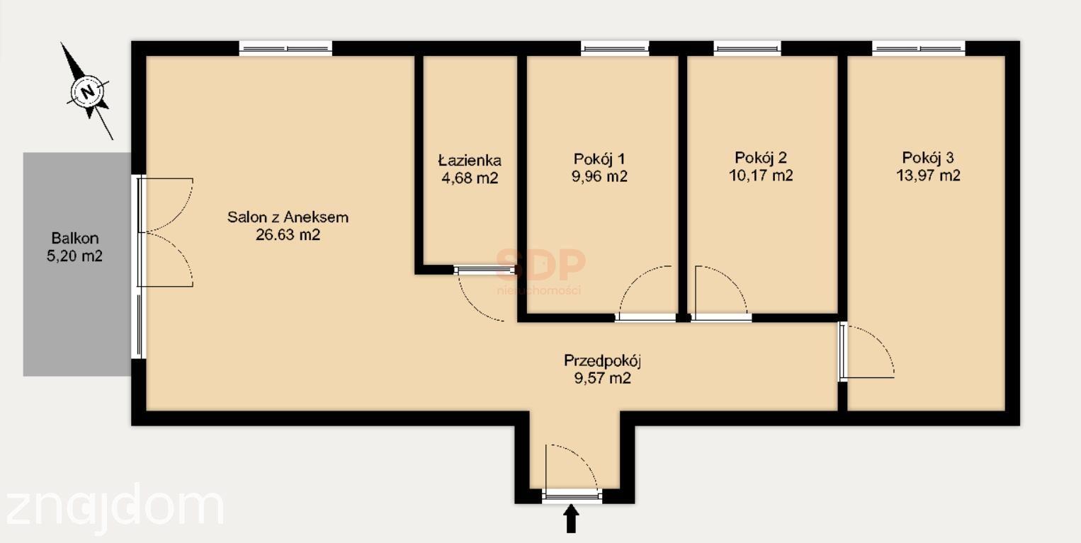 Komfort i natura w sercu Żernik – mieszkanie 75 m² - zdjęcie 2