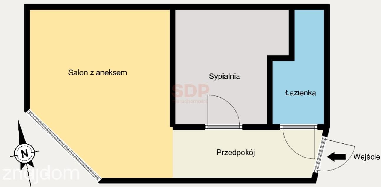 2 pokoje inwestycyjnie po generalnym remoncie w centrum, Monopolis - zdjęcie 12
