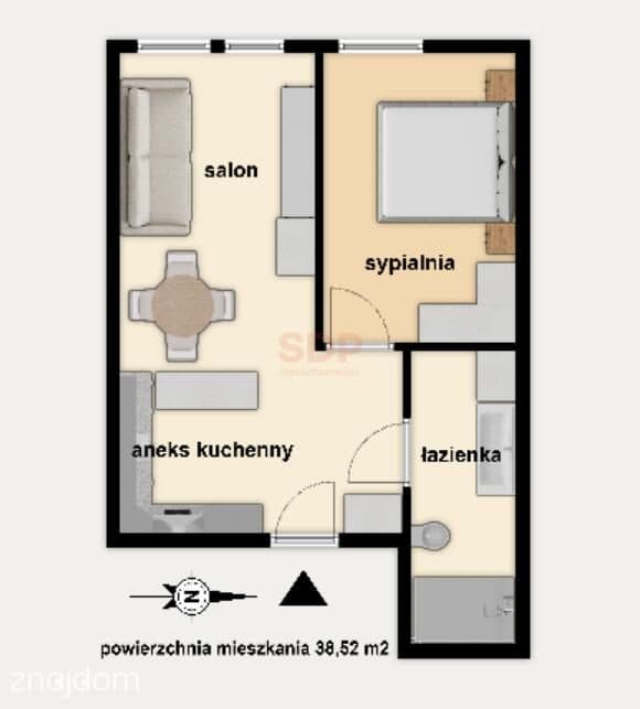 NOWY, Umeblowany Apartament - DO WPROWADZENIA! - zdjęcie 9